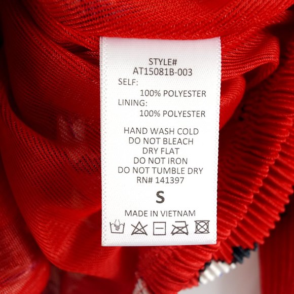 ASTR The Label red floral cropped top, size S - Picture 6 of 8